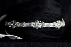 Crystal Glam Ribbon Headband