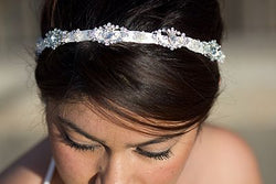 Crystal Glam Ribbon Headband