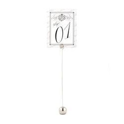Classic Round Table Number Holder (pkg of 6)