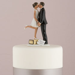 "A Kiss and We're Off!" Figurine