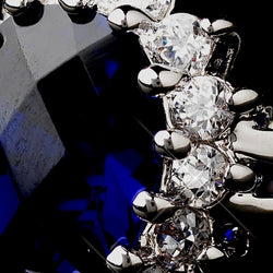 Sapphire CZ Ring Inspired by Royal Princess Kate Middleton