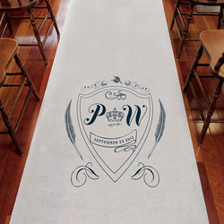 Regal Monogram Personalized Aisle Runner