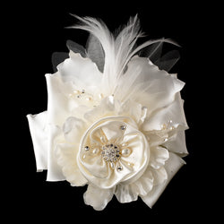 Bridal Hair Clip - Ivory