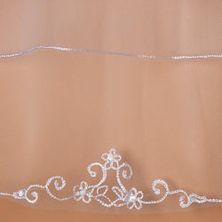 Bridal Wedding Double Layer Child's Communion Veil