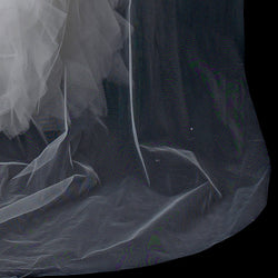 Bridal Wedding Single Layer Cathedral Cut Edge Length Veil