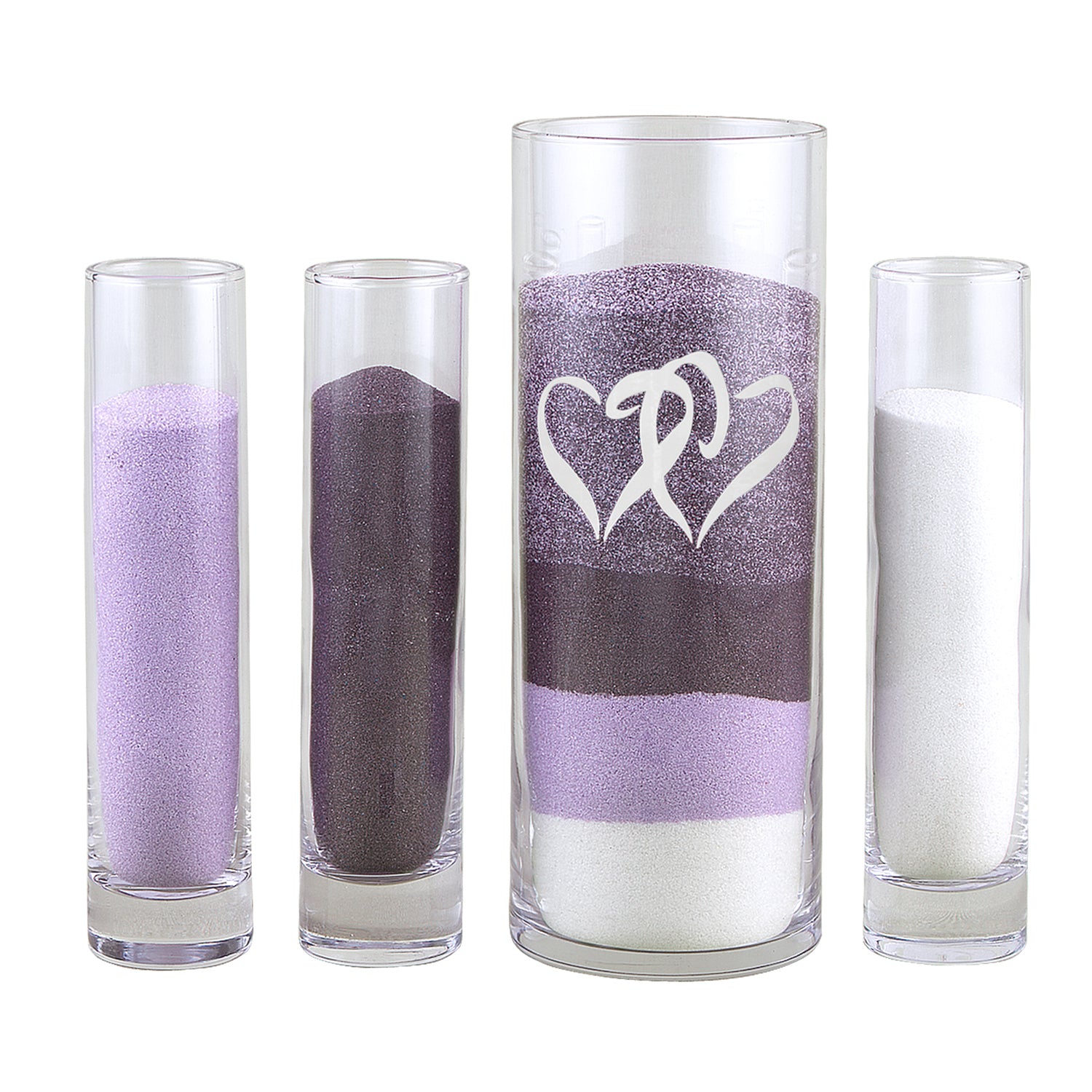 Cylinder Sand Pouring Ceremony - Sandsational Sparkle