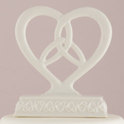 Heart Framed Trinity Knot Cake Topper