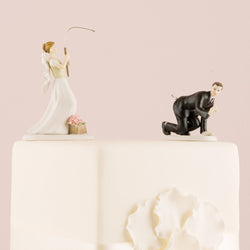 Catch Of The Day Bride And Groom Cake Topper