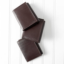 Oxford Tri-fold Genuine Leather Wallet