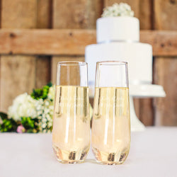 Stemless Champagne Flutes