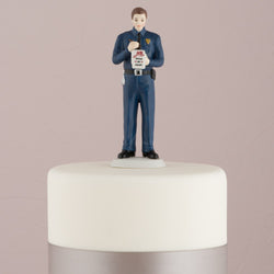 “A Love Citation” Policeman Groom Figurine