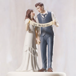 “Indie Style” Wedding Couple Figurine