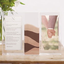 "Clearly Love" Sand Ceremony Shadow Box