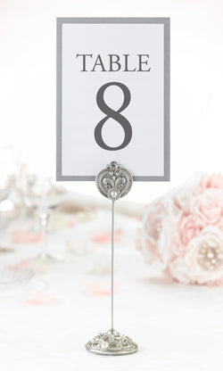 Jeweled Table Markers - Pkg of 4