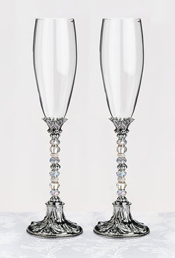 Beaded Toasting Glasses