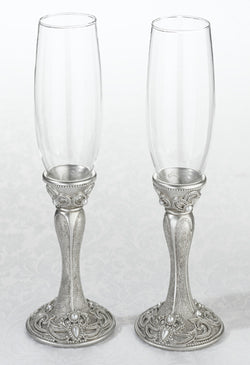 Jeweled Toasting Glasses