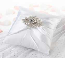 Jeweled Motif Ring Pillow