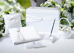 Sash Wedding Set - White or Ivory