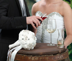 Wine Glass & 2 Carafes Ceremony Set