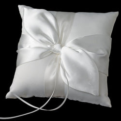 Bridal Love Knot Ring Bearer Pillow