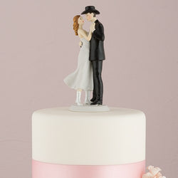 "A Sweet Western Embrace" Cake Topper