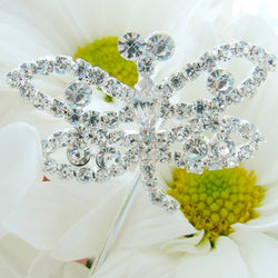Dragonfly Crystal Bouquet Jewelry (Set of 2)