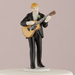 "Love Serenade" Guitar Playing Groom Figurine