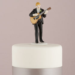 "Love Serenade" Guitar Playing Groom Figurine