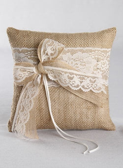 Country Romance Ring Pillow
