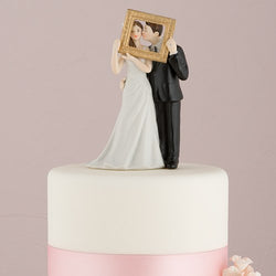 "Picture Perfect" Couple Figurine Cake Topper