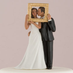 "Picture Perfect" Couple Figurine Cake Topper