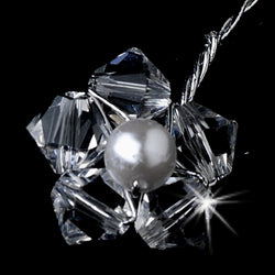 Crystal Pearl Flower Bouquet Jewels