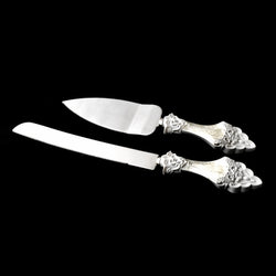 Lovely Victorian Lace Wedding Cake Server