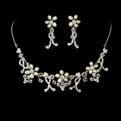 Swarovski & Freshwater Pearl Couture Jewelry Set