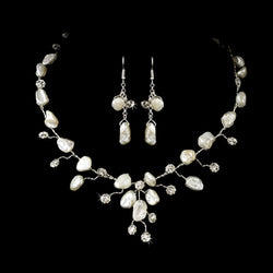 Keshi Bridal Pearl Jewelry Set